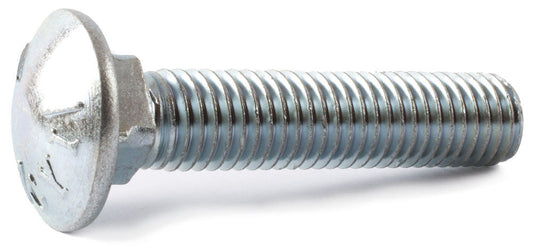 7/16-14 x 3 Grade 5 Carriage Bolt Zinc Plated