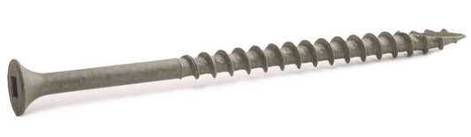 6 x 1 5/8 Square Bugle Decking Screws W.A.R. Coated Type 17 - Carton (5,000)