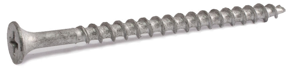6 x 1 1/4 Phillips Bugle Decking Screws Dacrotized - Carton (8000)