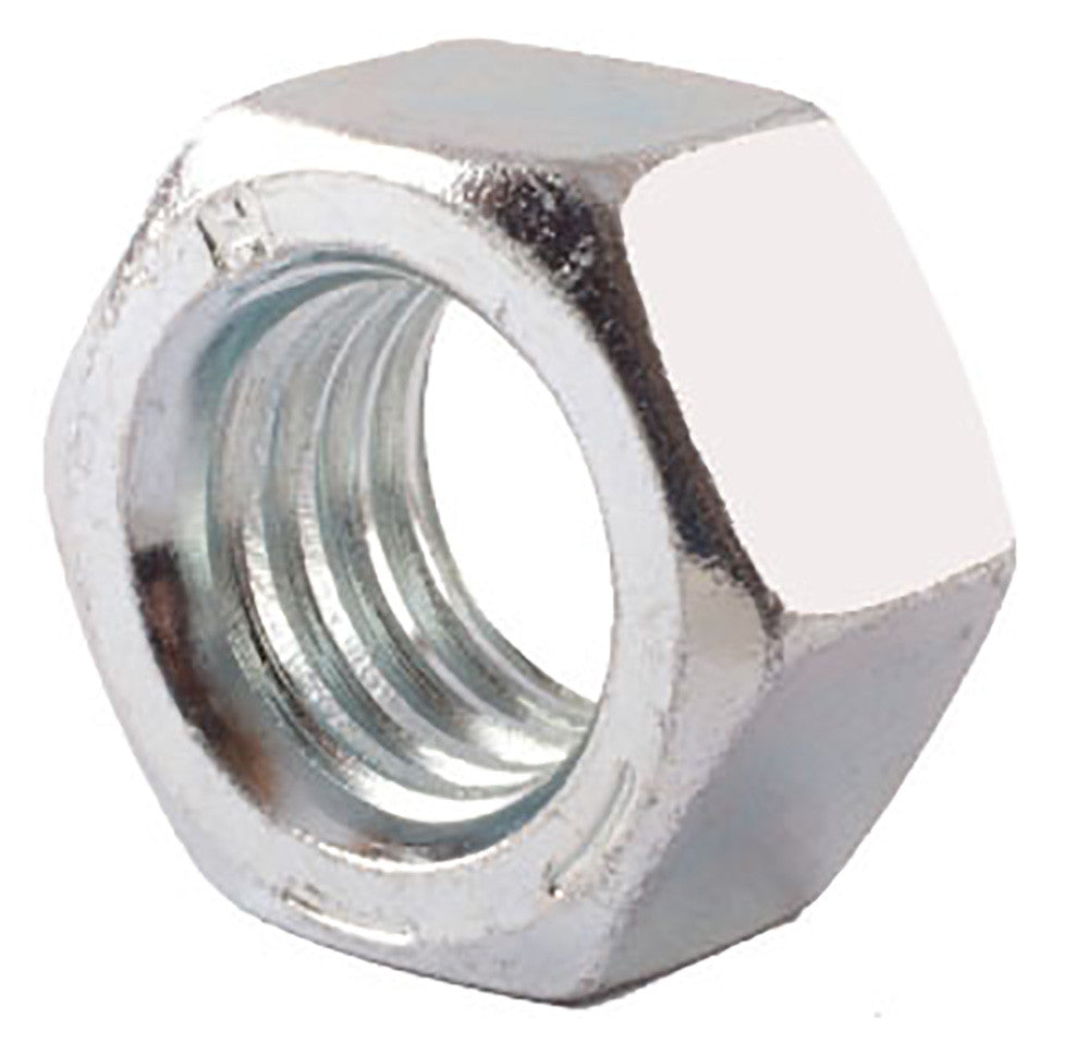1/4-28 Grade 5 Finished Hex Nut Zinc Plated