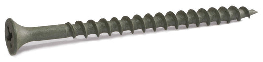 6 x 1 5/8 Phillips Bugle Decking Screws W.A.R. Coated - Carton (5,000)
