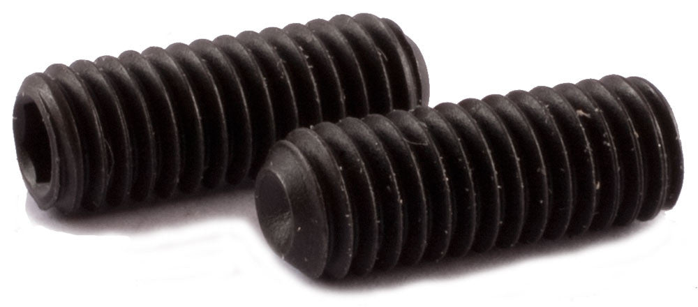M1.6-0.35 x 3 Socket Set Screw Cup Point DIN 916 Black Oxide Alloy