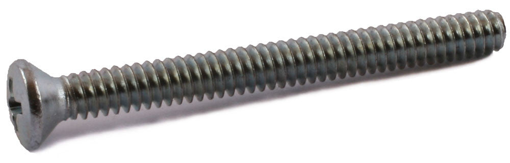 10-24 x 1 3/4 Phillips Oval Head Machine Screw Zinc