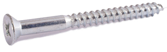 7 x 3/4 Phillips Flat Wood Screw Zinc Plated