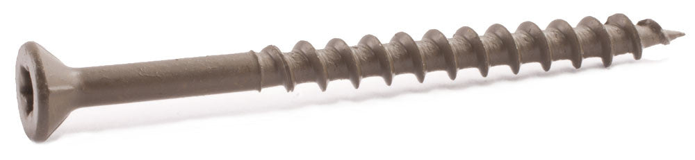 9 x 3 Star Flat Decking Screws w/ Nibs W.A.R. Coated Type 17 - Carton (2,000)