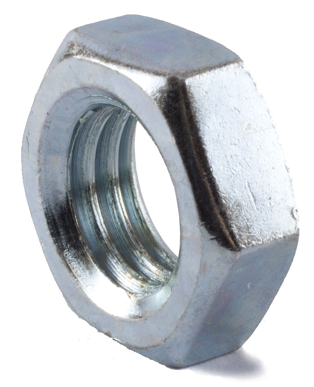 3/8-24 Hex Jam Nut Zinc Plated