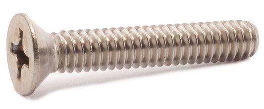 6-32 x 3 Phillips Flat Machine Screw 18-8 SS