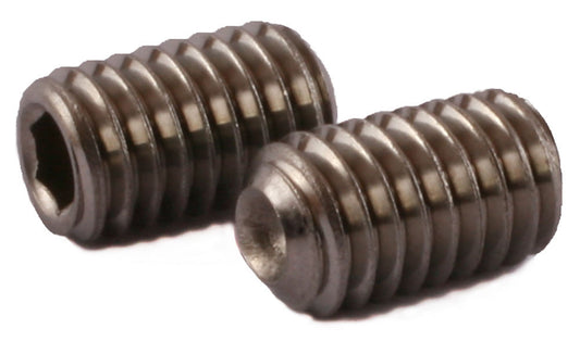 7/16-20 x 3/4 Socket Set Screw Cup Point 18-8 (A2) Stainless Steel