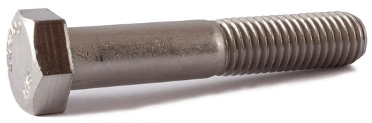 7/16-20 x 4 1/2 Hex Cap Screw SS 18-8 (A2)