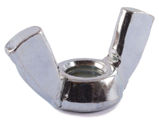 7/16-14 Wing Nut Cold Forged Type A Zinc Plated