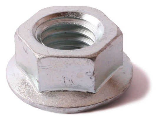 7/16-20 Serrated Flange Nut Zinc Plated