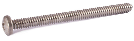 6-32 x 3/16 Phillips Pan Machine Screw 18-8 SS