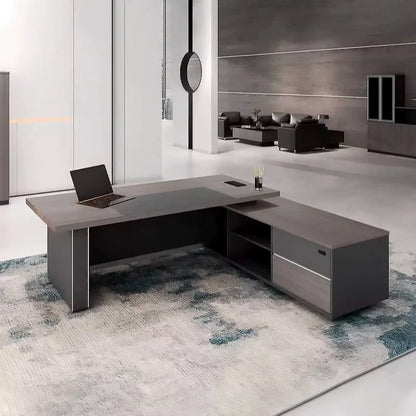 Engel · Modern L-Shaped Executive Desk