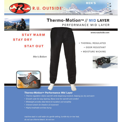 Thermo-Motion™ Midweight Fleece Pants for Men