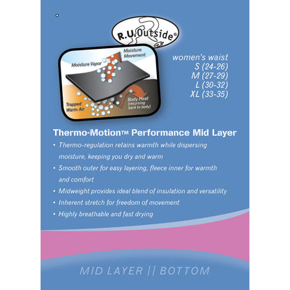 Thermo-Motion™ Midweight Fleece Pants for Women