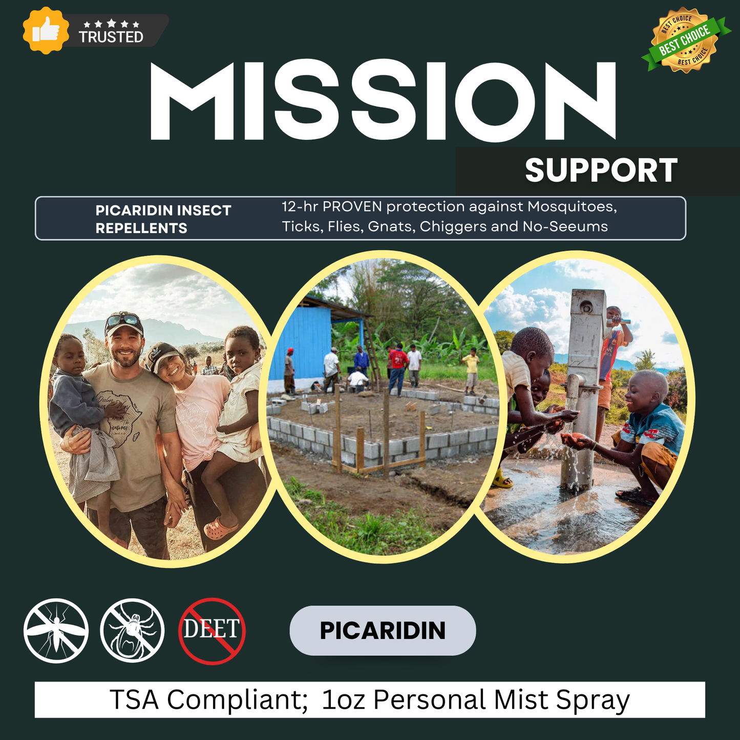 Scented Insect Repellent 1oz Master Case