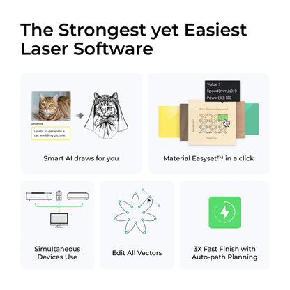 xTool F1 Ultra 20W Fiber & Diode Dual Laser Engraver
