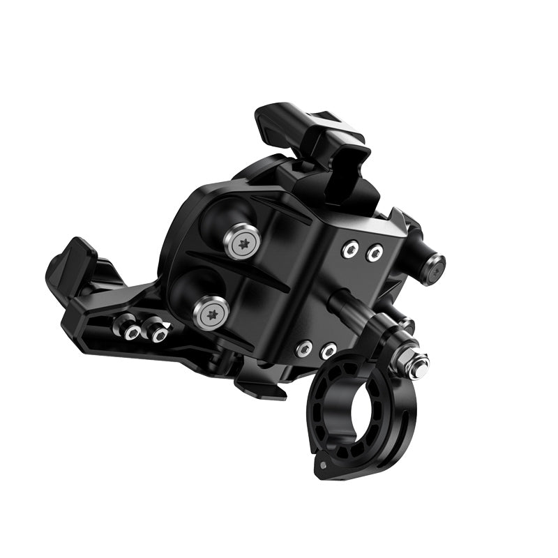 LOBOO PH02S Motorcycle Phone Holder – Adjustable, Anti-Vibration, Wireless Charging