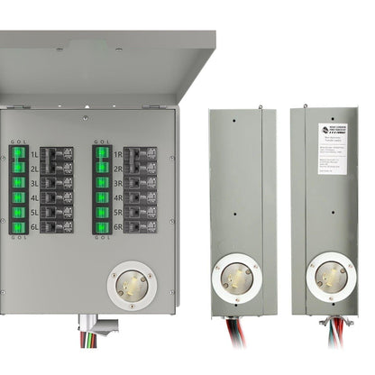 Refurbished - Nature's Generator 120/240V 30A 12-Circuit Non-Automatic Transfer Switch