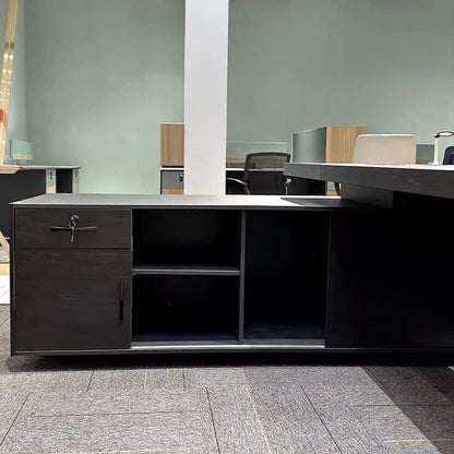Danton · Modern L-Shaped Executive Desk