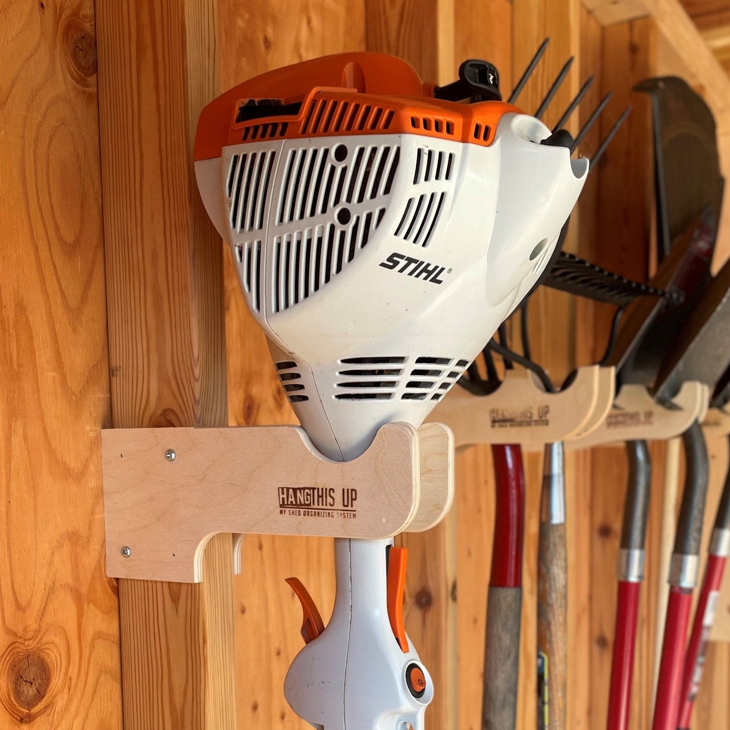 Complete Stud Mounted Shed Organization Kit