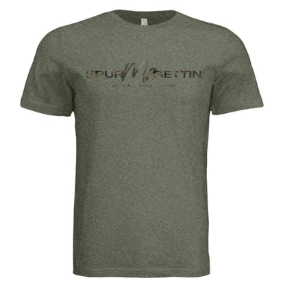 Forest Splash Burst Camo Buck T-Shirt