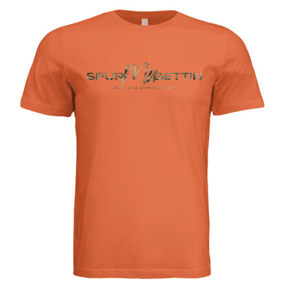 Upland Splash Burst Camo California Quail T-Shirt
