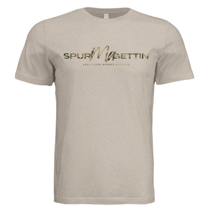 Upland Splash Burst Camo California Quail T-Shirt