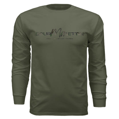 Timber Splash Burst Camo Buck Long Sleeve T-Shirt
