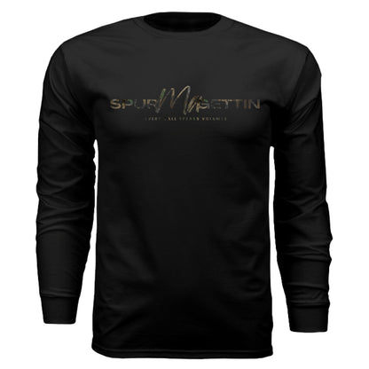 Forest Splash Burst Camo Buck Long Sleeve T-Shirt