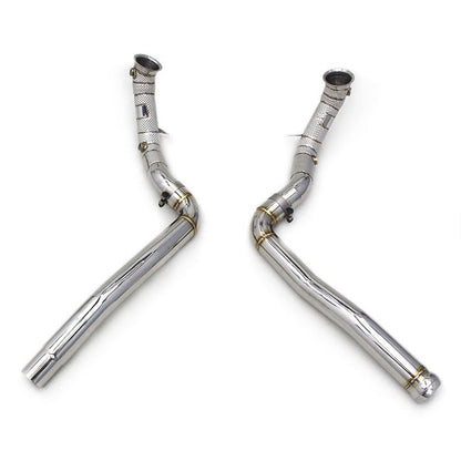 Catless Race Stainless Downpipe for Mercedes Benz AMG GT63 GT63S 4.0T