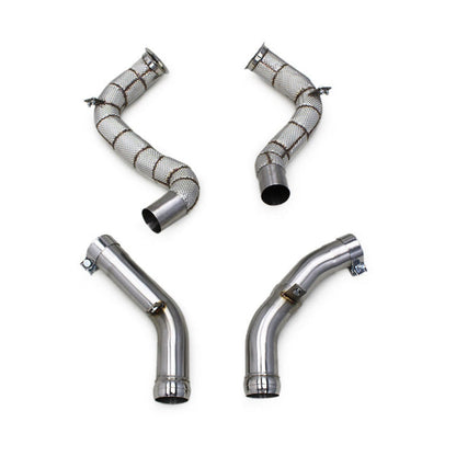 Catless Race Stainless Downpipe for Mercedes Benz AMG GT63 GT63S 4.0T