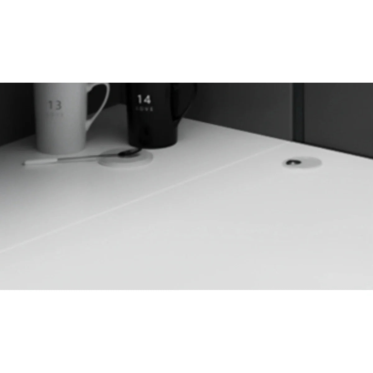 Norven · L-Shaped Cubicle Office Workstation