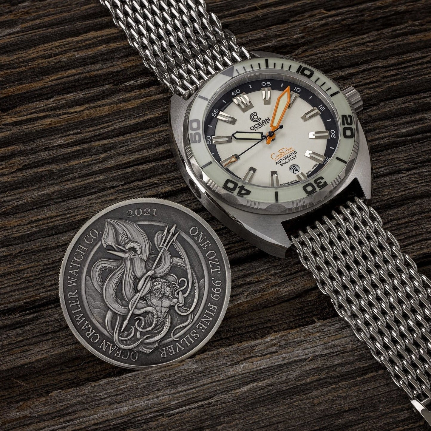 Ocean Crawler 1 oz Silver Round - Limited Edition
