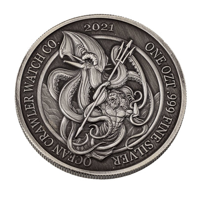Ocean Crawler 1 oz Silver Round - Limited Edition