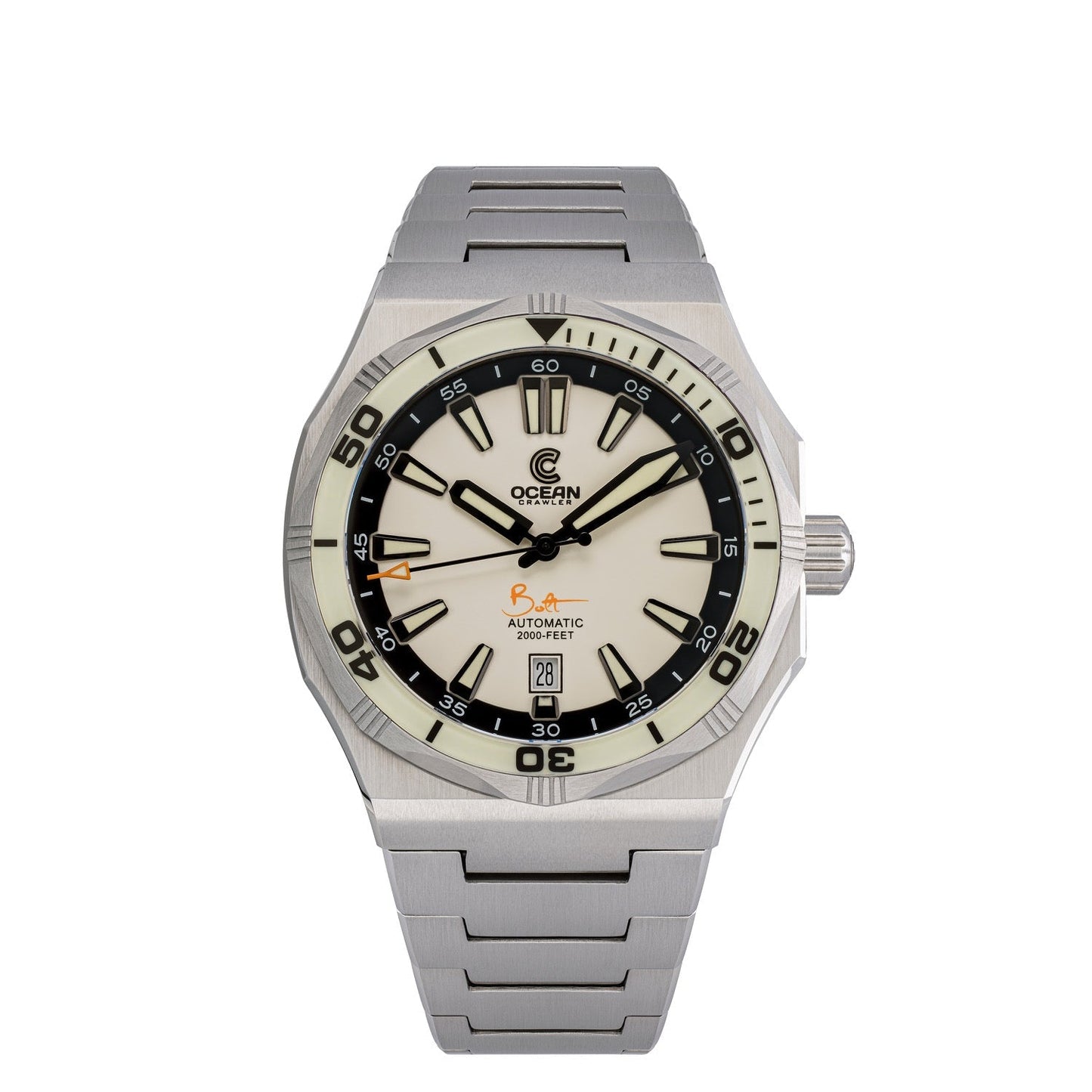 Ocean Crawler Bolt - LumeWave Edition - White - Integrated bracelet Included!