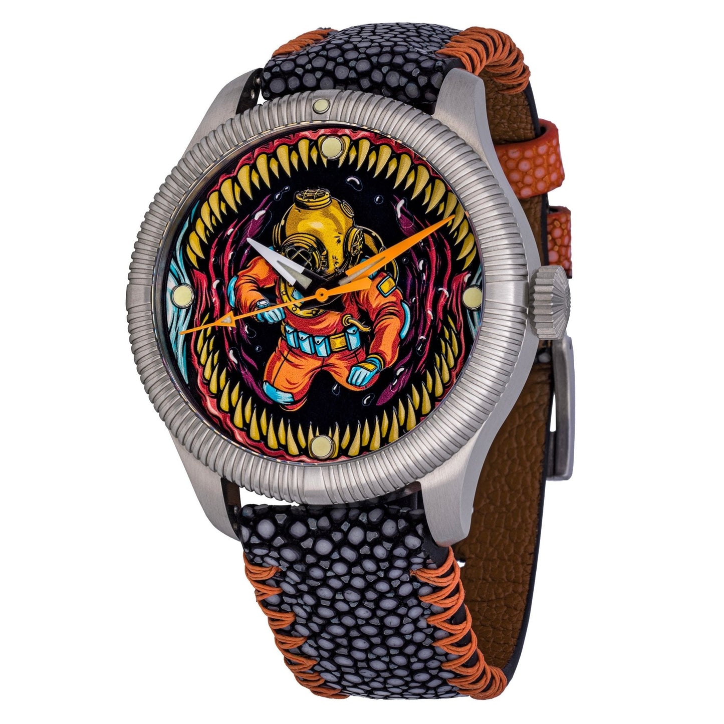 Ceramic-Enamel Dial - The Last Dive