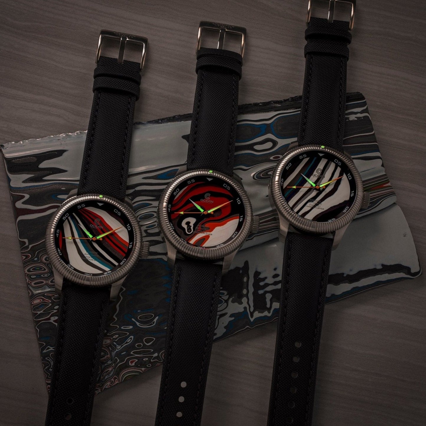 Ocean Crawler Champion Diver - Fordite - Type C