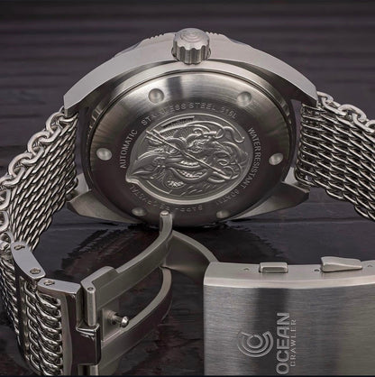 Core Diver - Black Mother of Pearl - Carbon Fiber Bezel - Final Batch!
