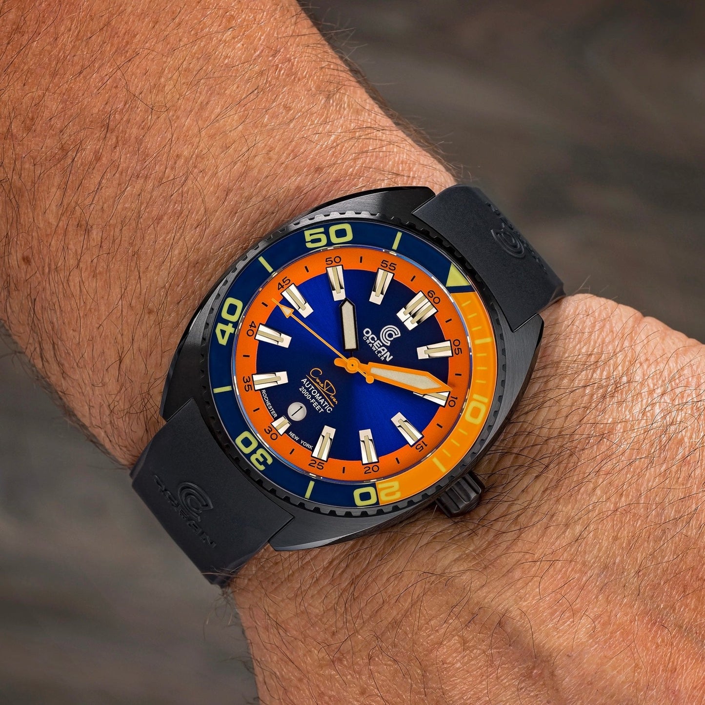 Ocean Crawler Core Diver - Blue/Orange DLC