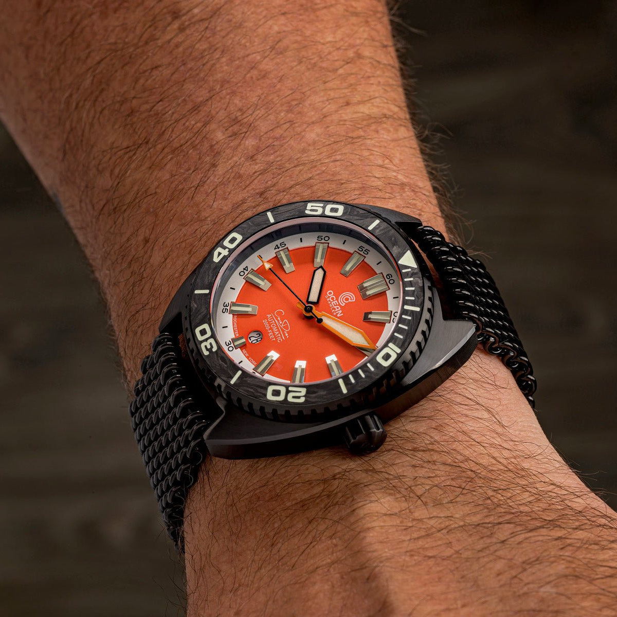 Ocean Crawler Core Diver - Garibaldi LE - 2 Straps included!