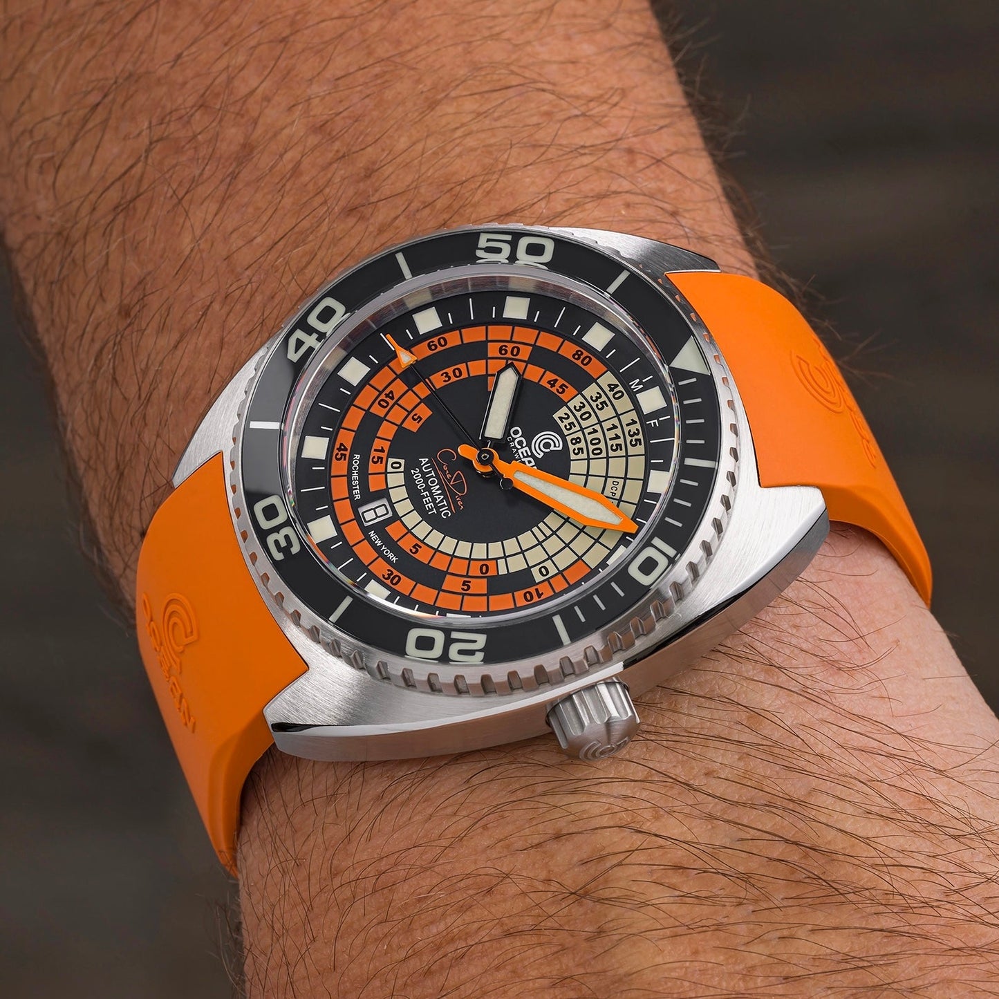 Ocean Crawler Decompression Timer - Black - Core Diver