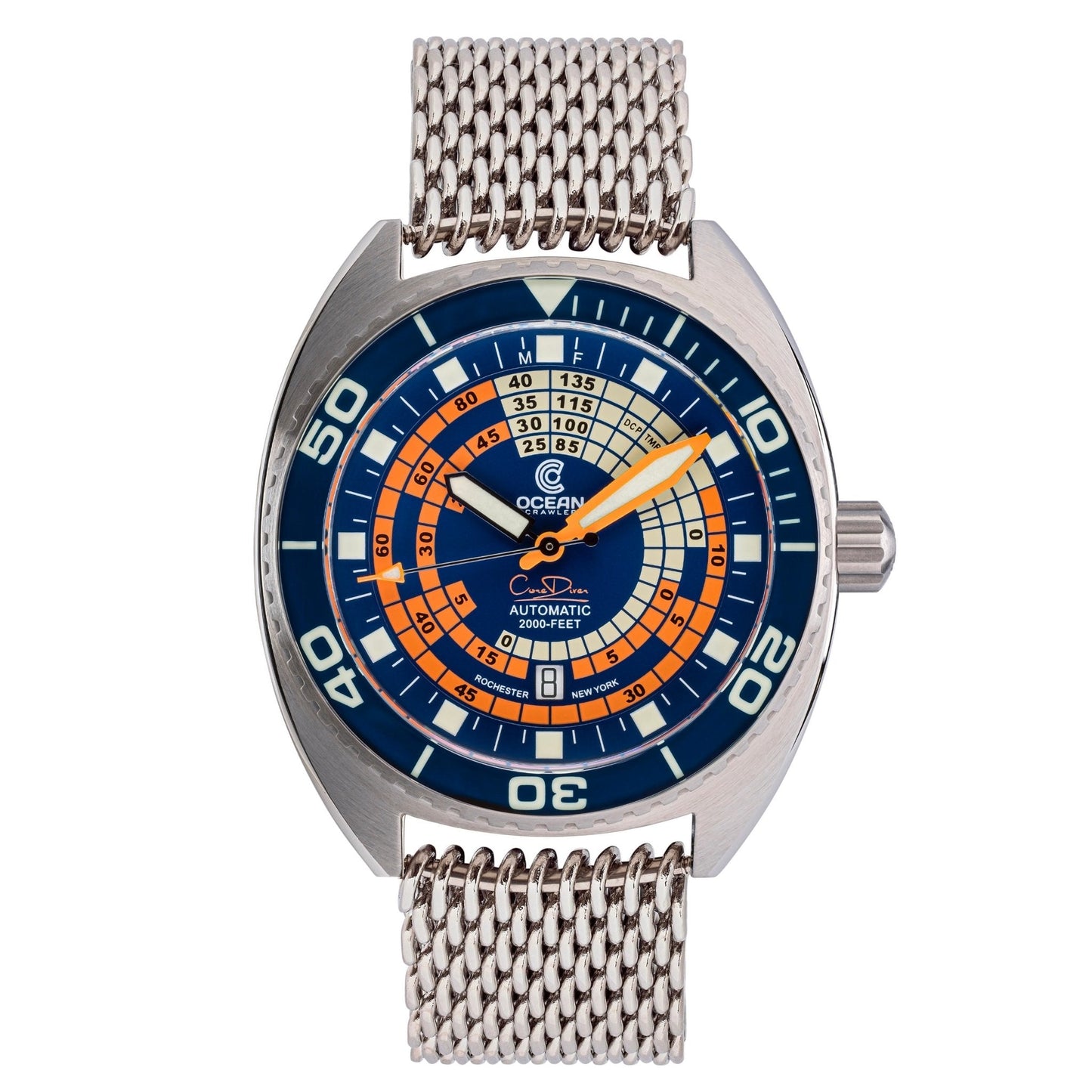 Ocean Crawler Decompression Timer - Blue - Core Diver