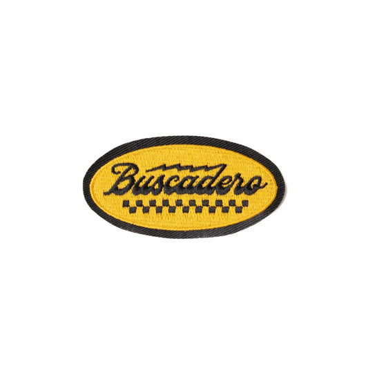 'Oval Banner' Iron-on Embroidered Patch