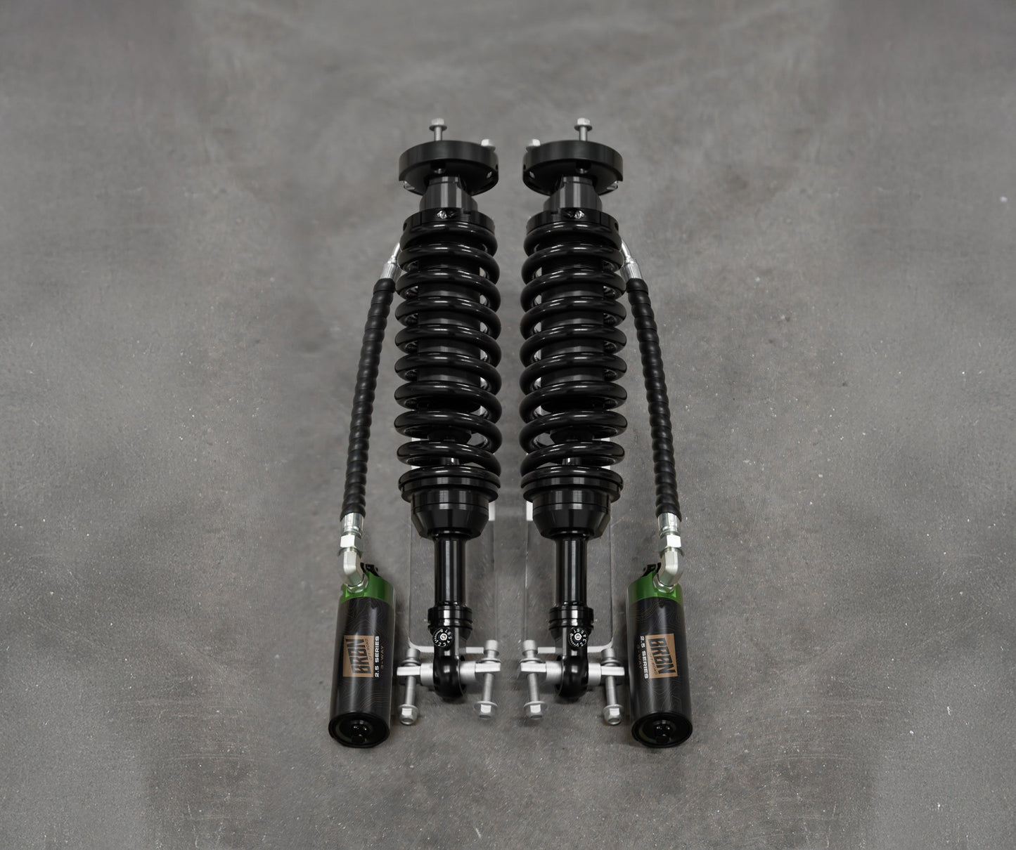 BRBN 2.8 HD Series 3-Way Adjustable Front Coilover Kit For Ford Bronco