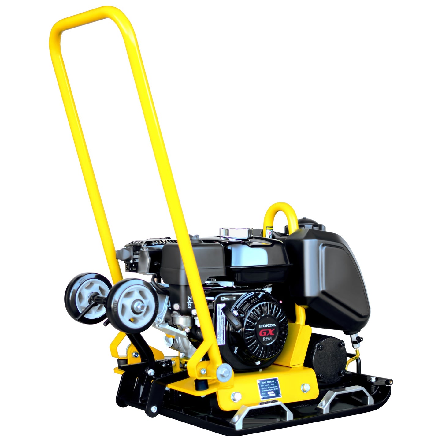5.5 HP Honda Vibratory Plate Compactor 23x17" for Soil Asphalt Paver Compaction