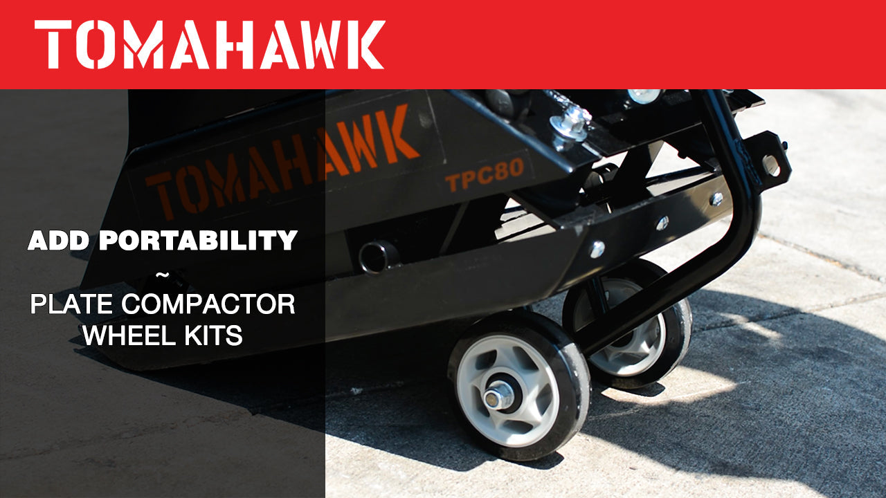 Wheels for TPC80 and TPC80H Plate Compactor