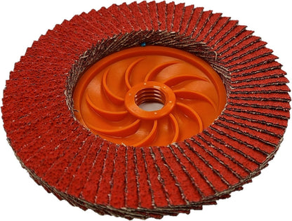 Preferred Abrasives Firestorm FasTrim® Hi-Density Trimmable Flap Discs 80 Ceramic Grit 10921T-FF