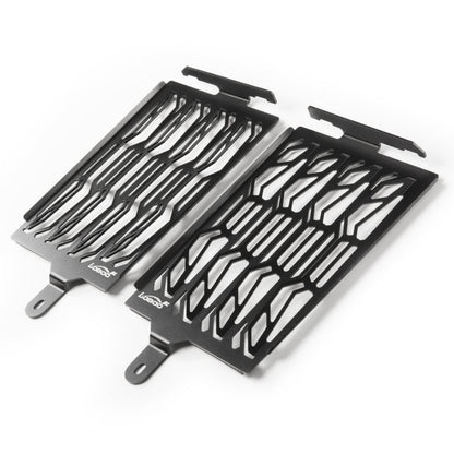 LOBOO Radiator Guard for BMW R1250GS / R1250GS Adventure– CNC Aluminum Protective Grill, Black Anodized Finish