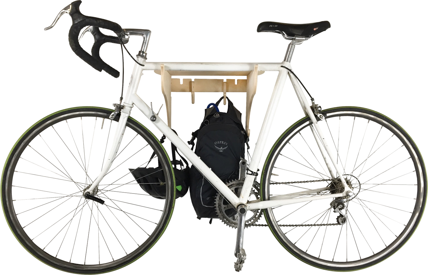 The Roadie bike shelf